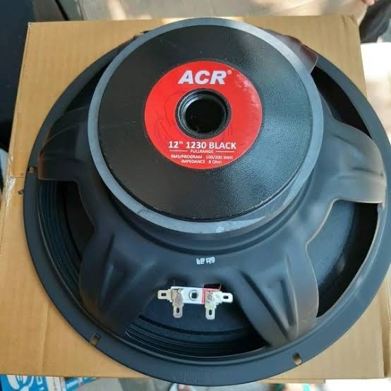 Speaker 12 inch 12" Full Range ACR 1230 BLACK - Speaker ACR 1230 BLACK