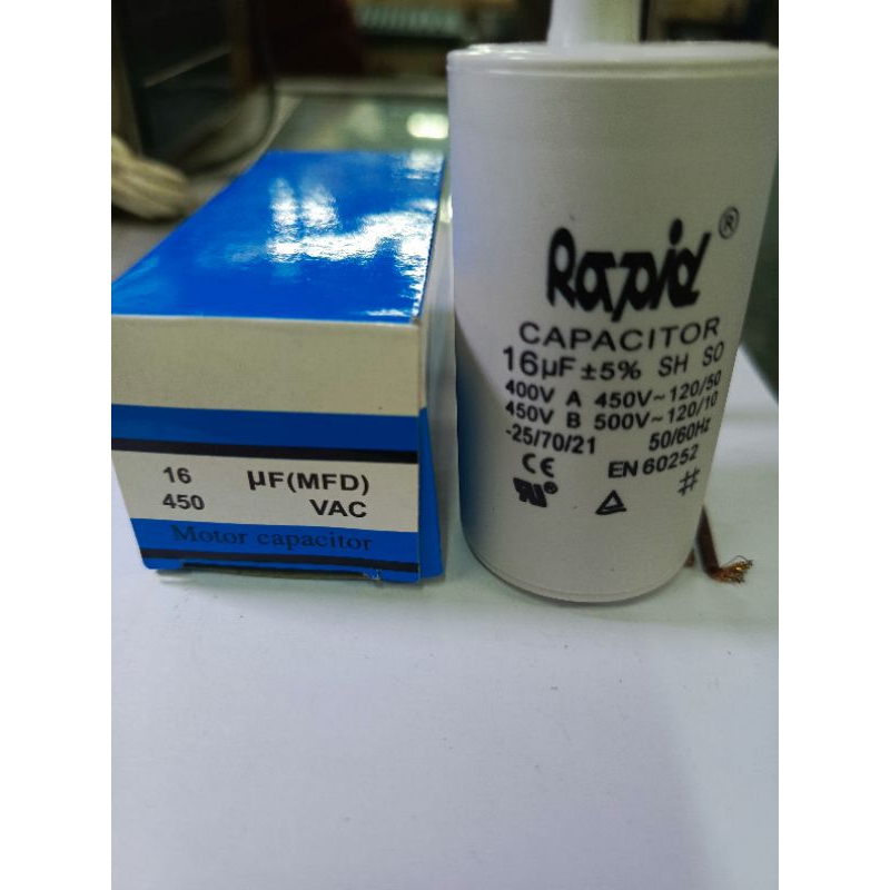kapasitor 16mf/ 450volt