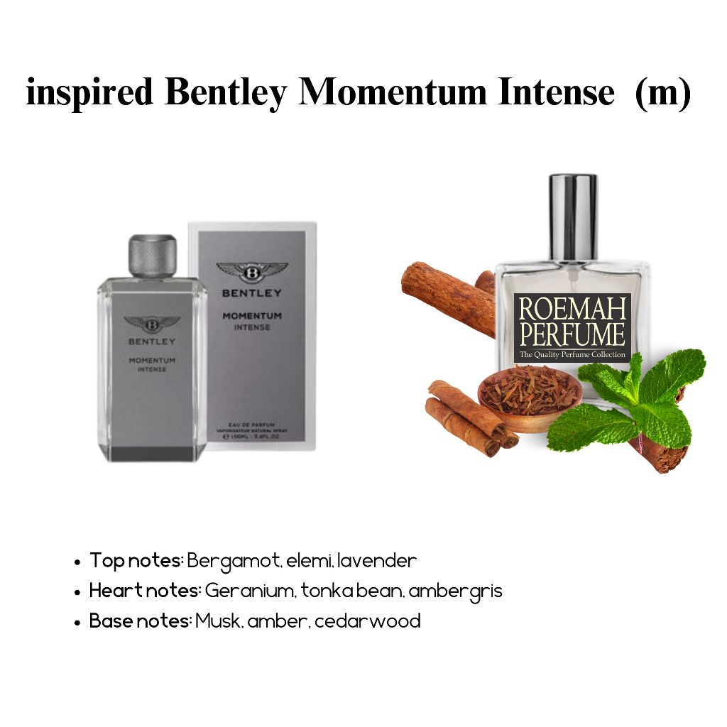 Parfum inspired bentley momentum intense