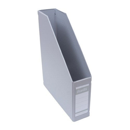 

Bantex Magazine File (Box File) A4 7cm Grey