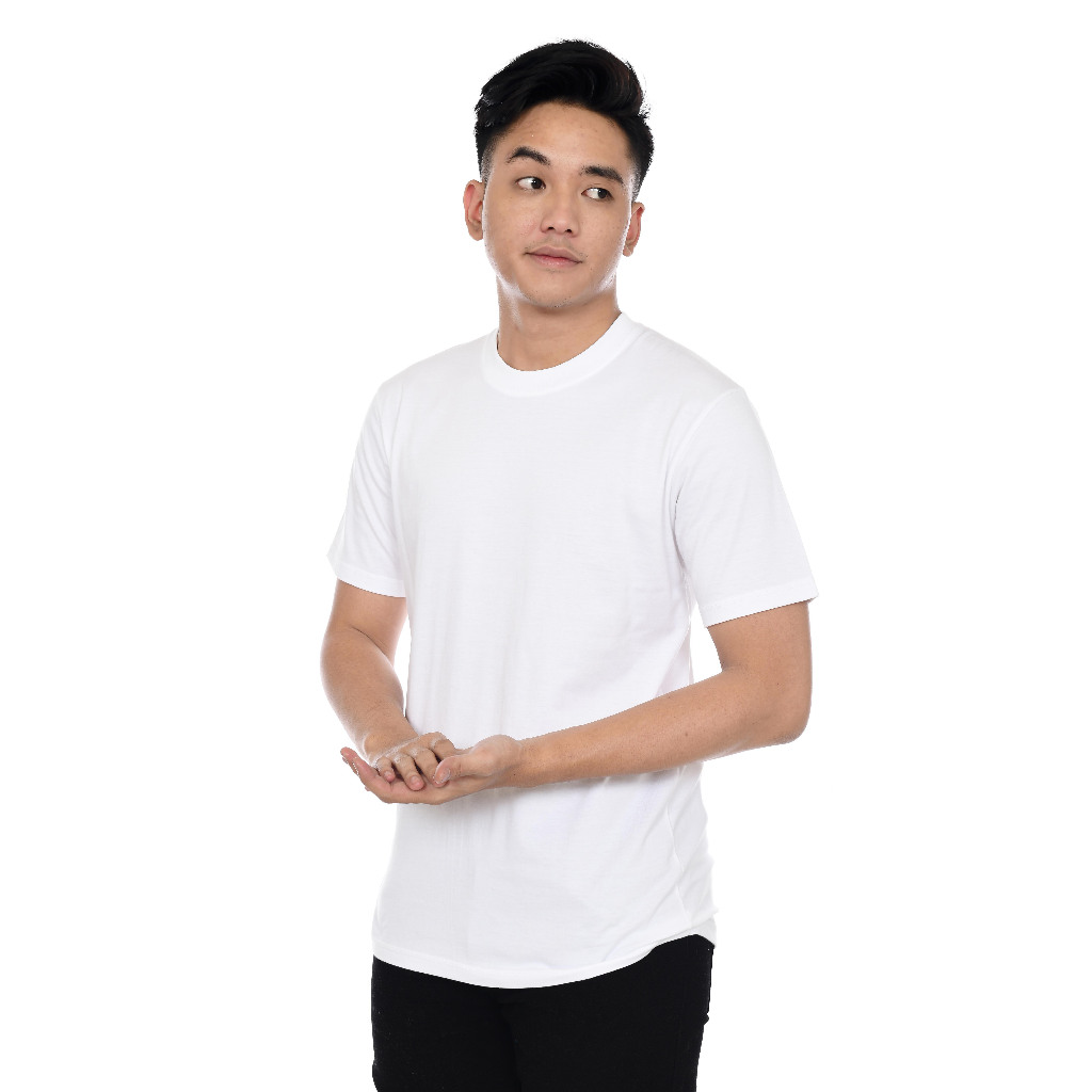 KAOS PUTIH POLOS PREMIUM DISTRO