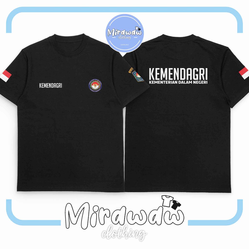 Kaos KEMENDAGRI Kementerian Dalam Negeri Baju Distro