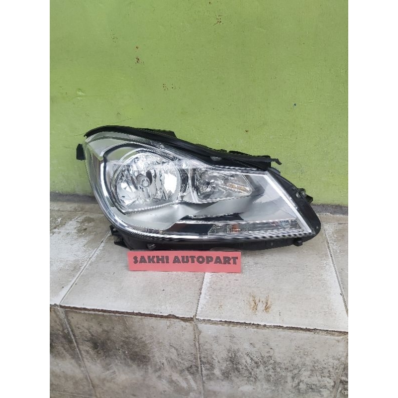 headlamp mercy mercedes benz w204 facelift kanan original