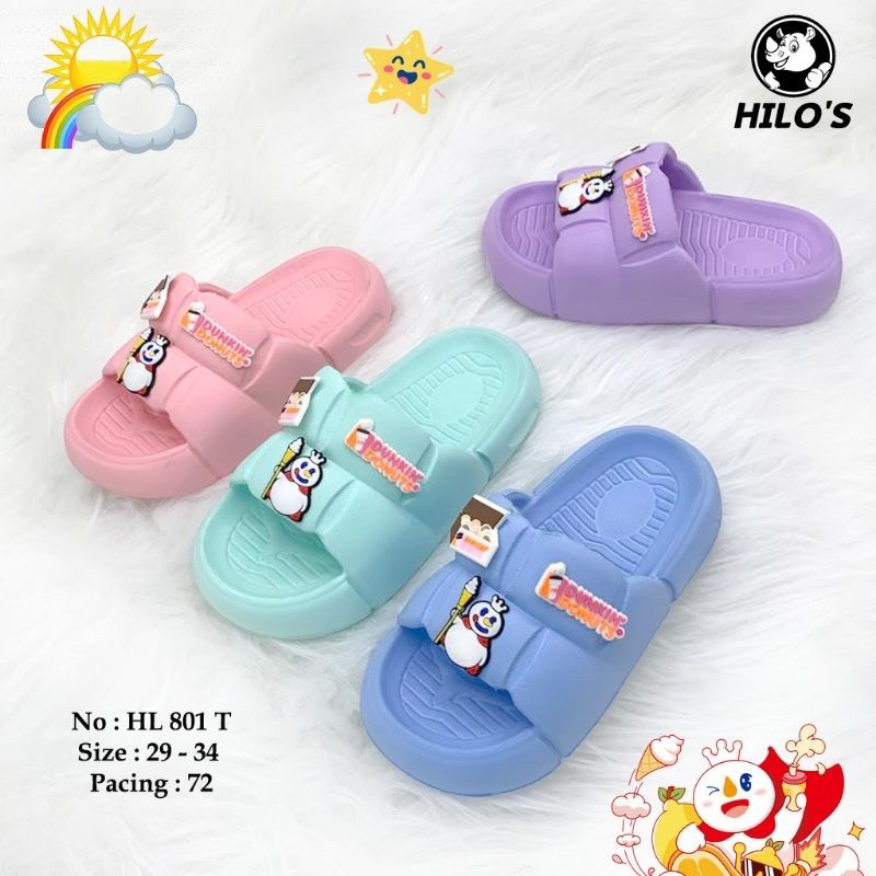 Sendal Slop Karakter Mixue Anak Perempuan
