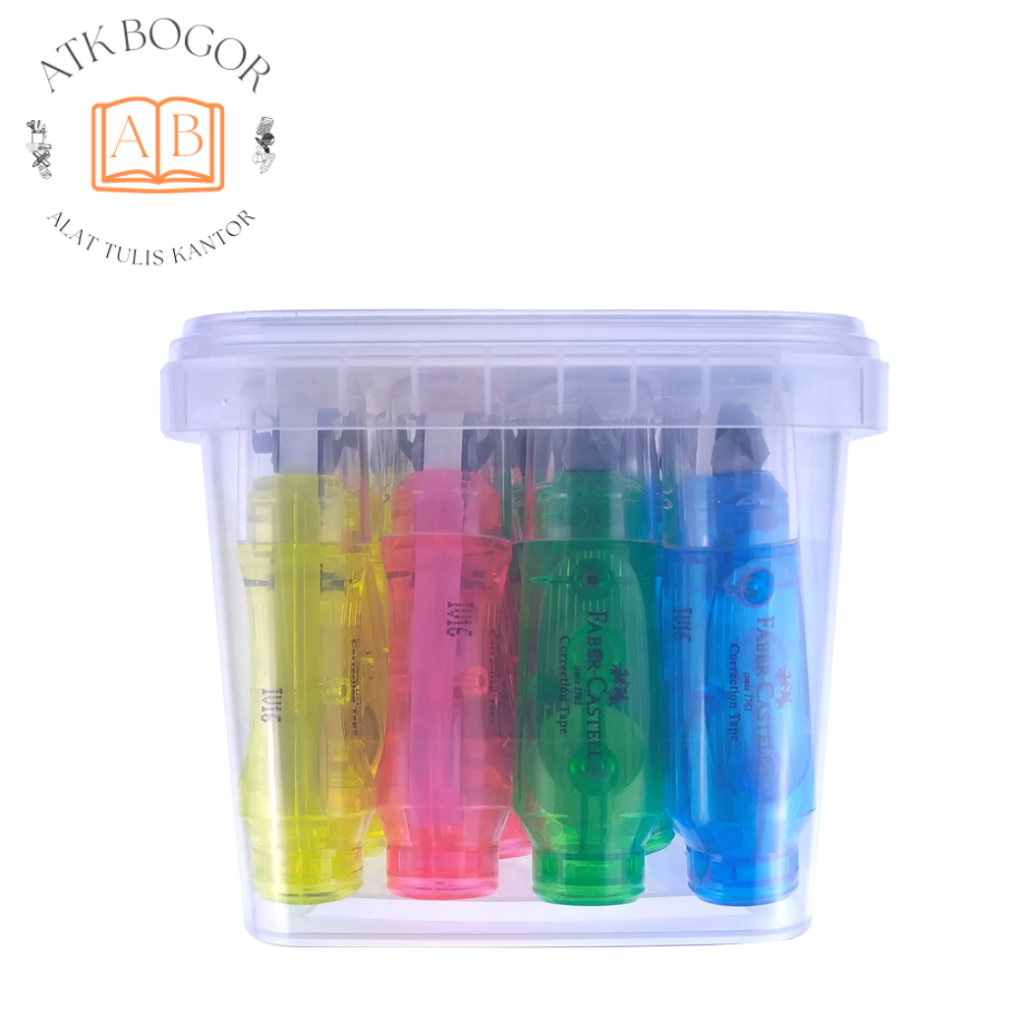 

Faber Castell Tipex Kertas Mini Correction Tape Lebar 5 mm Panjang 6 m