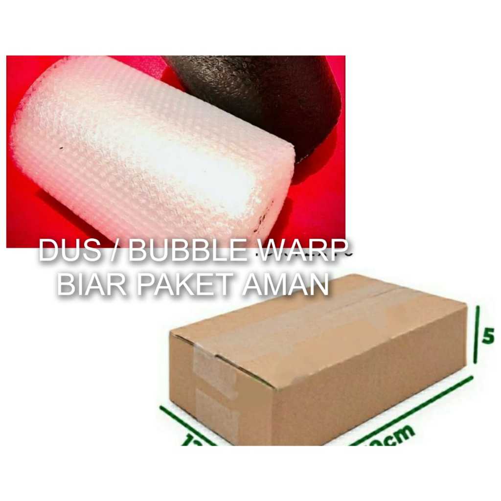 

Tambahan Untuk Aman pengiriman Kardus + bubblewarp
