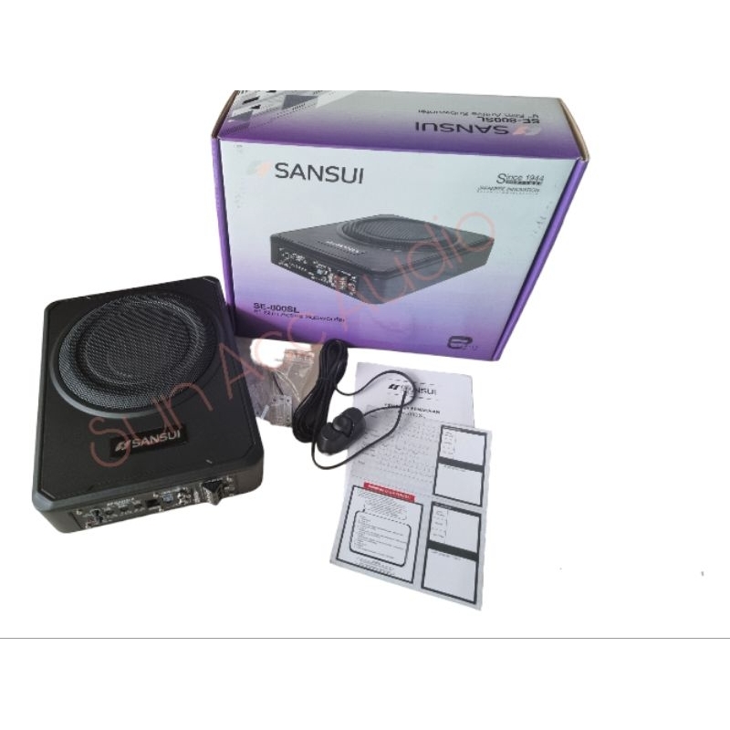 subwoofer active SANSUI SE800SL/ SUB KOLONG SANSUI 8 INCH