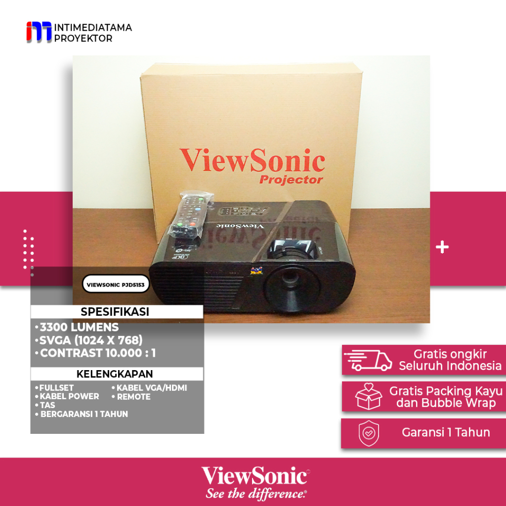 Proyektor ViewSonic PJD5153