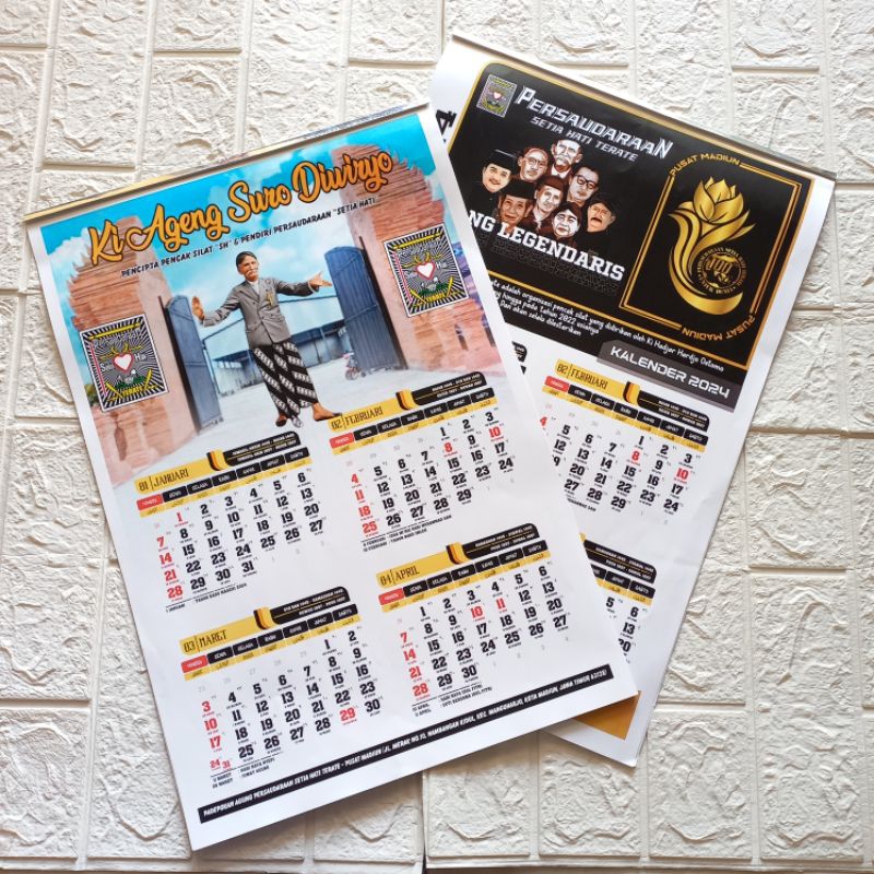 

kalender PSHT / kalender SH 2025 / Setia Hati Terate / Perguruan Pencak Silat