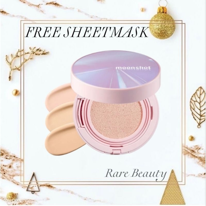 MOONSHOT Micro Glassyfit Cushion SPF50+ PA+++ - FREE SHEETMASK