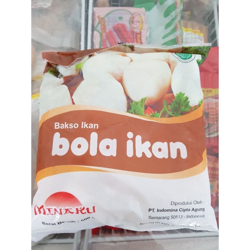 

minaku bola ikan 500g