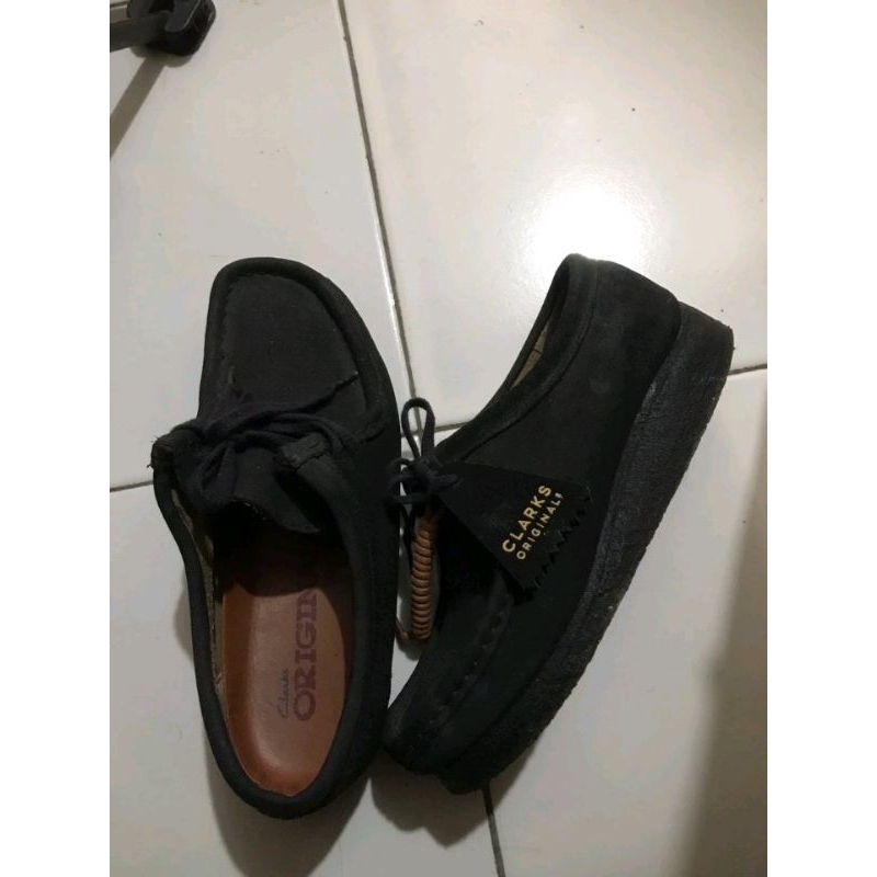 Clarks Wallabees Black