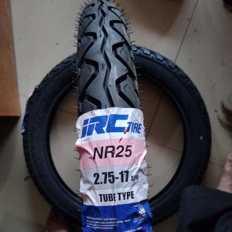 Ban Luar Motor IRC NR25 275 Ring 17 Tubetype Ban IRC NR 25 2.75-17 Tube Type Depan Belakang