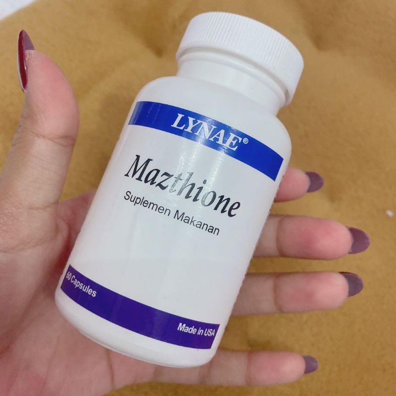 ORIGINAL CAPSULE MAZTHIONE SUPLEMEN MAKANAN