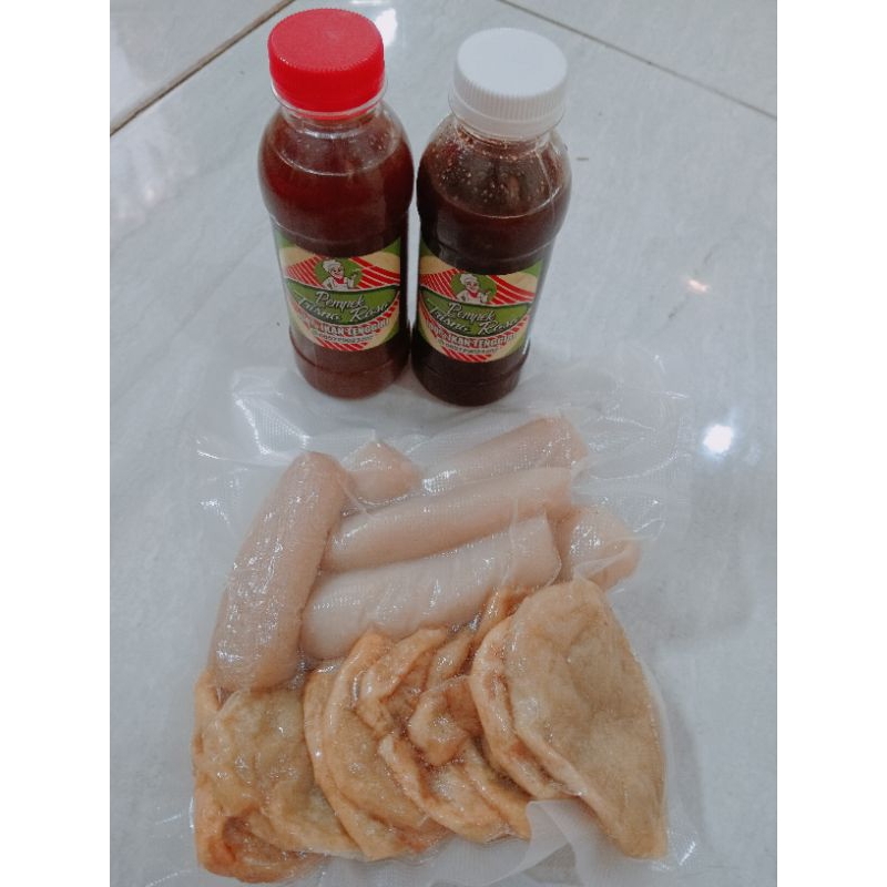 

pempek kulit dan lenjer