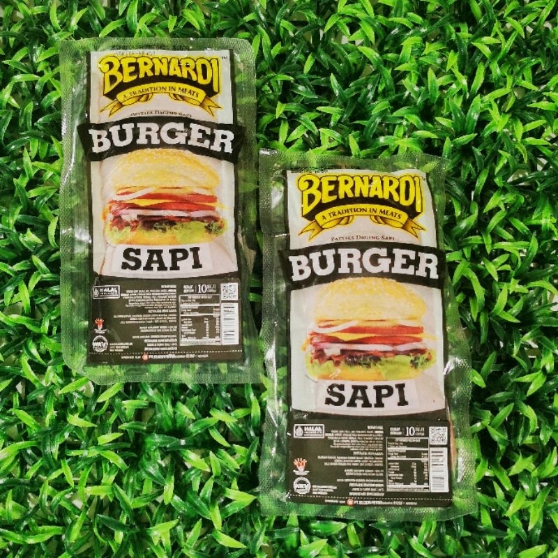

Bernardi Burger Sapi Besar - Isi 10 pcs - Berat 325 gr