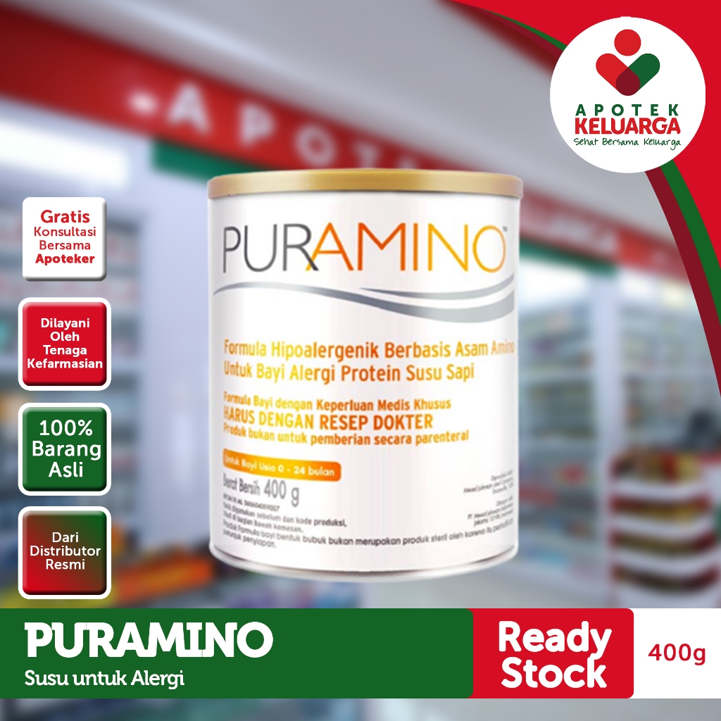 Puramino 400 g #alergi susu sapi #alergi protein