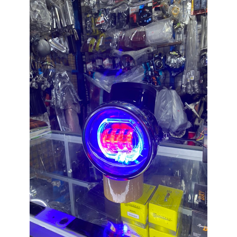 BATOK CD BATOK LAMPU CD REFLEKTOR LAMPU CD 90 SET SPIDO 5.75INCH PNP CB GL MP TIGER SET BILED DAYMAK