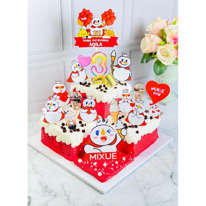 

kue ulang tahun birthday anak mixue