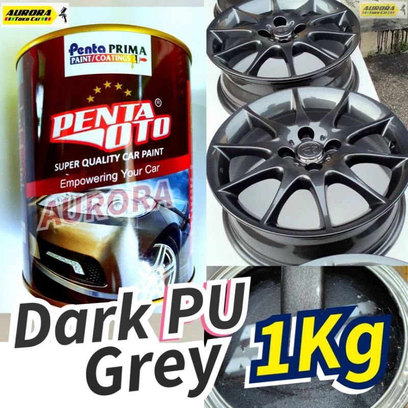 Cat Dark Grey 1G3 PU Abu-Abu Metalik Xenia Abu Metalik Penta Oto