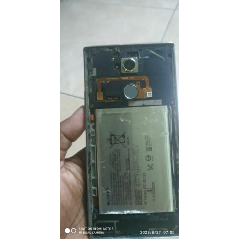 Sony Xperia Xa2 ultra minusan