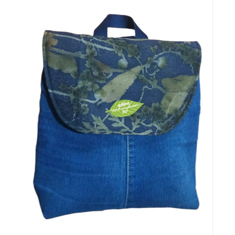 tas canvas ecoprint mix goni