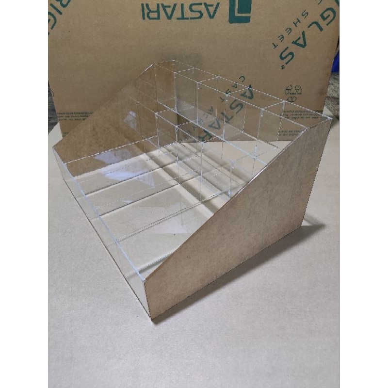 

custom rak pulpen 3 tingkat