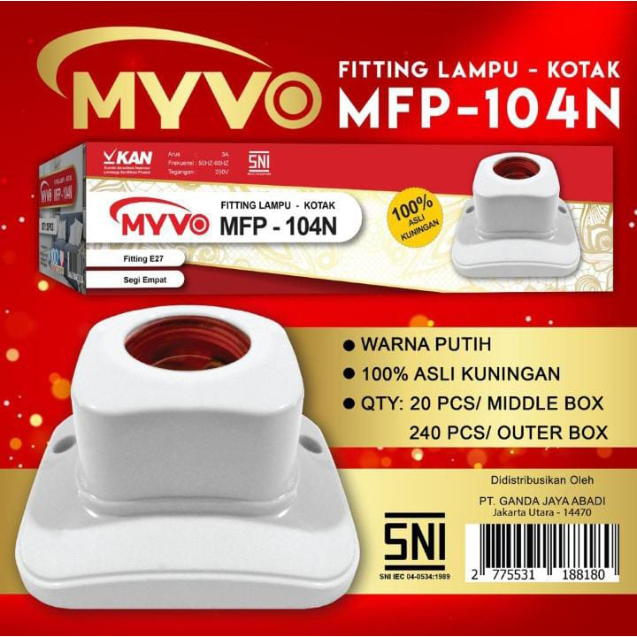 Fitting Lampu Kotak Fitting Plafon Fitting Kotak murah Fitting murah Fitting Lampu SNI fitting lampu