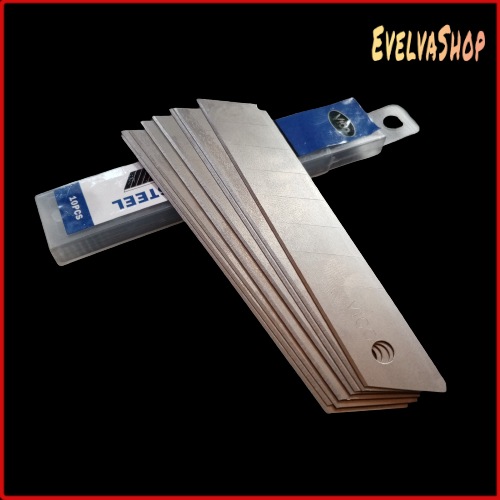

Isi Cutter Besar 18mm isi 10 pcs Refill Kater Besar