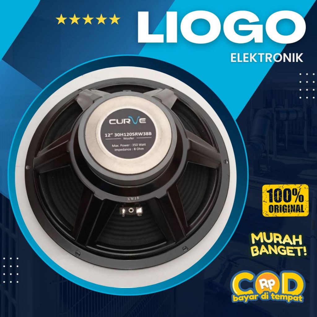 Speaker Curve 12 Inch 30H12SRW38B Curve 30H12 SRW38B PLS Curve 12 Inch Woofer