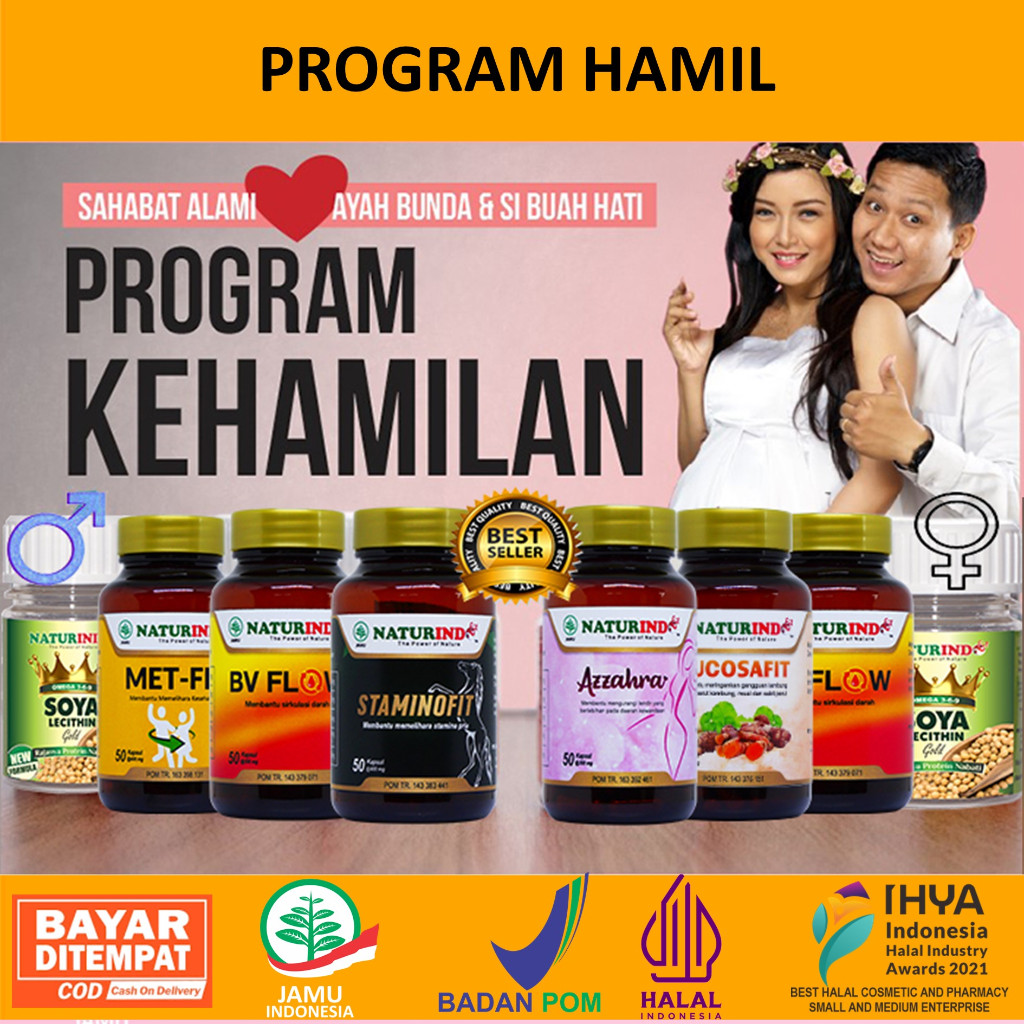 Promil Program Hamil Suami Isteri Ampuh Cepat Hamil Obat penyubur kandungan agar cepet hamil Naturin