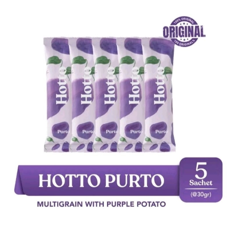 

HOTTO PURTO MULTIGRAIN 5 SACHET @30GR