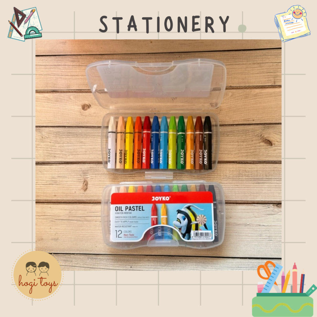 

Crayon JOYKO Isi 12 Warna Oil Pastel