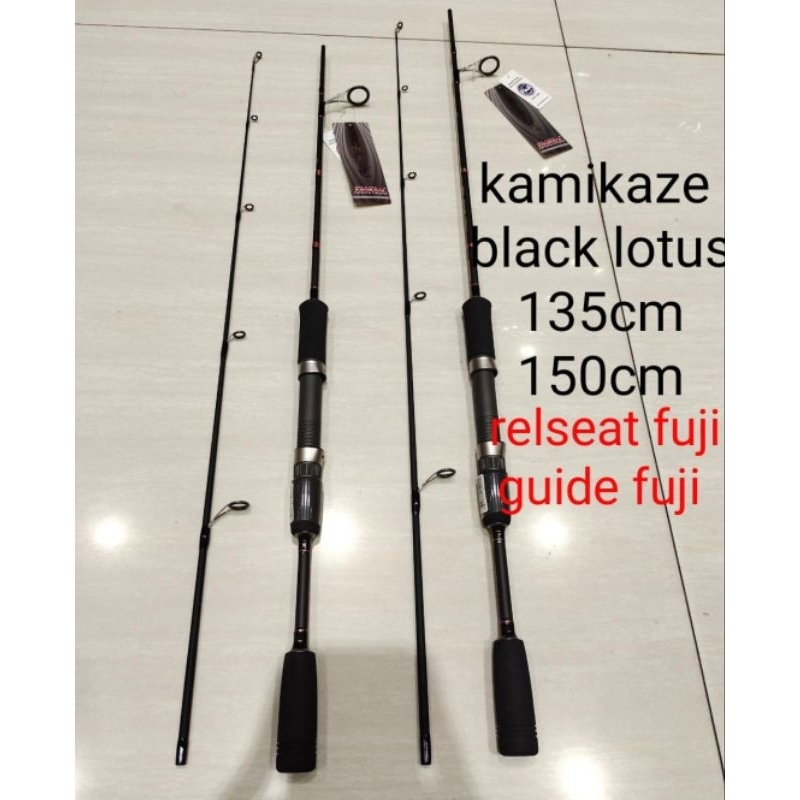 Joran Pancing Kamikaze Black Lotus 462 502 Japan Style 135cm 150cm Fuji