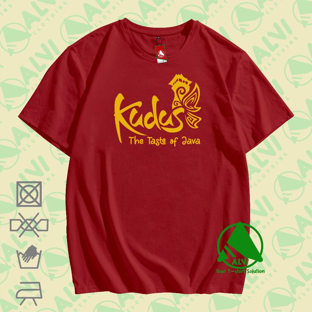 kaos daerah KUDUS GOLD  the taste of java kaos distro murah terlaris  alvi store20 menara tugu keren