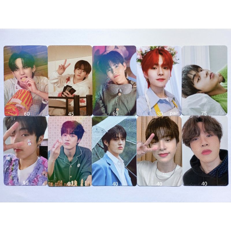 OFFICIAL PHOTOCARD TREASURE HYUNSUK YOSHI HARUTO JUNGHWAN ALBUM THE FIRST STEP EFFECT FA BLUE CONCEP