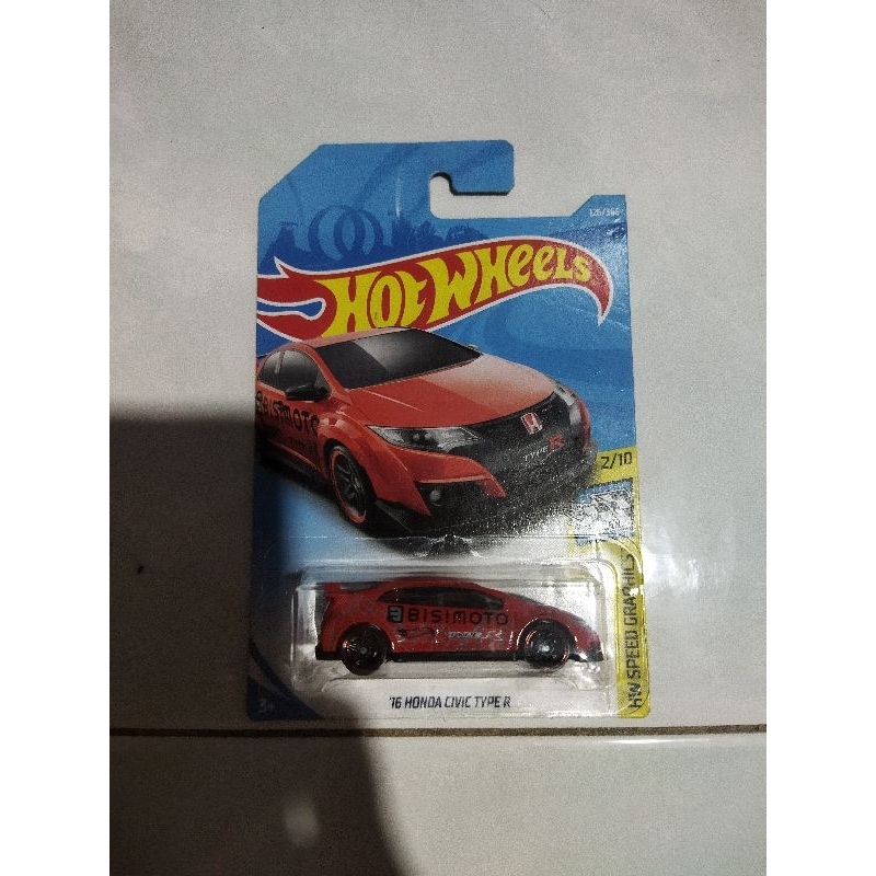 hotwheels honda civic type r