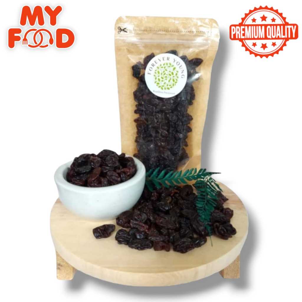 

[Myfoodofficial] - Superfood Kismis Hitam Kering Kualitas Premium Black