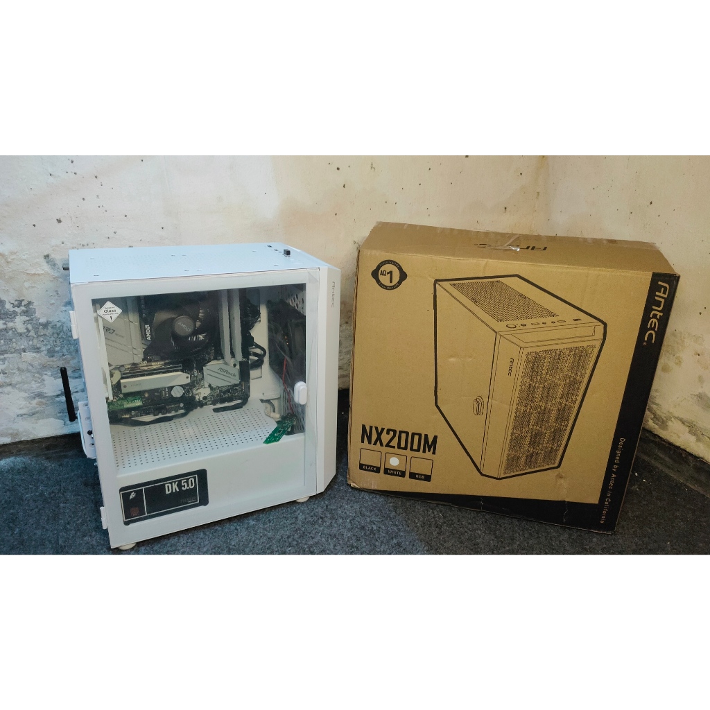 Case Casing PC Komputer Antec NX200M White mATX