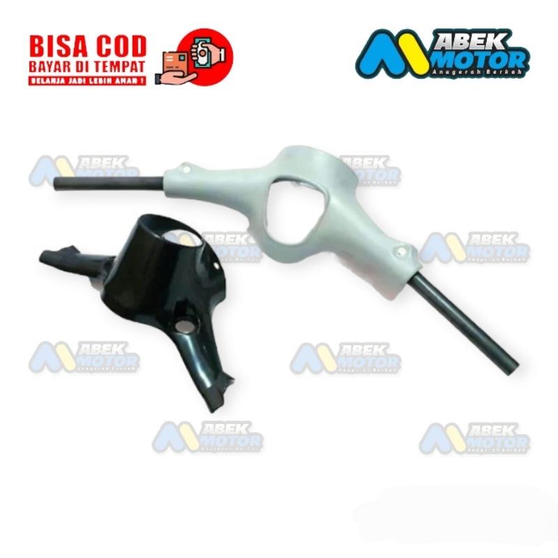 Stang Setir Stir Motor Honda C70 Batok Atas Plat Besi Bawah Plastik Jaminan Presisi