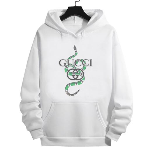 N E W  G U C C I  Hoodie Jumper Bahan Cotton Fleece | New Pullover Hoodie
