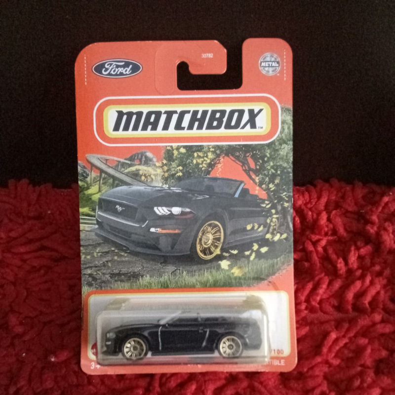 2018 ford mustang convertible matchbox