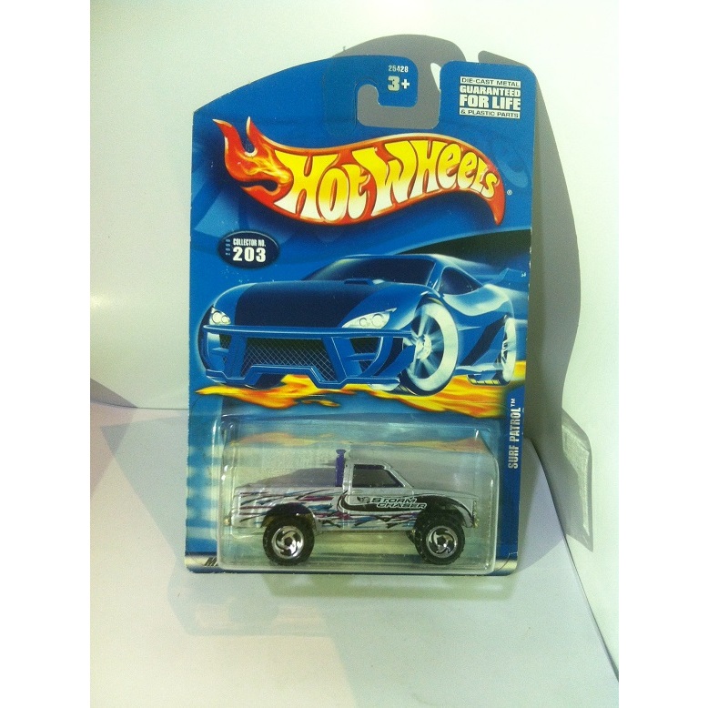 Hot Wheels. 2000 Mainline - 203. Beach Surf Patrol by MATTEL