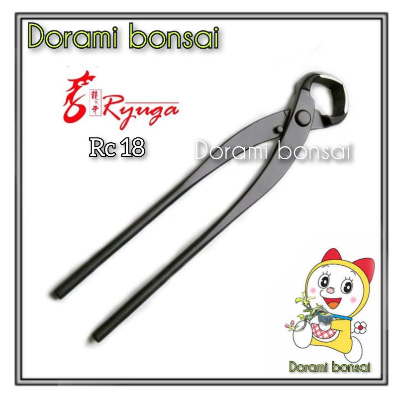 Alat bonsai RYUGA RC 18 catok krekut bonsai cembung