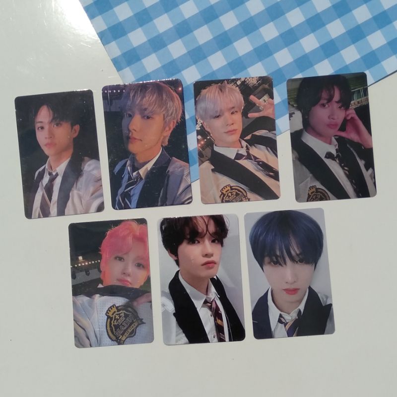 Photocard Nct Dream Istj Album QR Ver Unofficial Pc [Mark Renjun Haechan Jaemin Chenle Jisung]