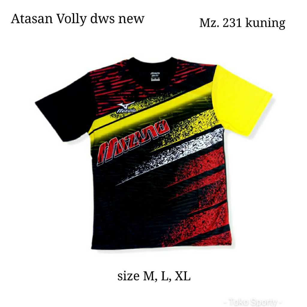 Atasan volly dewasa / baju volly cowo / baju olahraga volly terbaru/ATASAN VOLLY MIZUNO