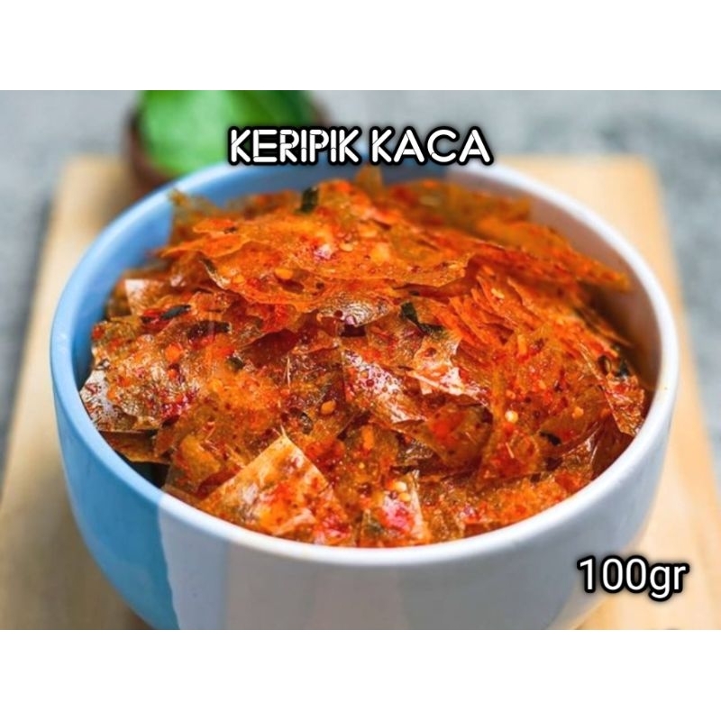 

ILAN DIHYAH SHOP - Keripik Kaca 100gr Kripca Keripik beling rasa Pedas