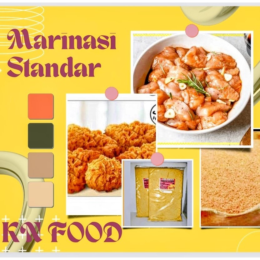 

Bumbu Rendaman Standar Marinasi 1kg/ Marinade Standar Fried Chicken