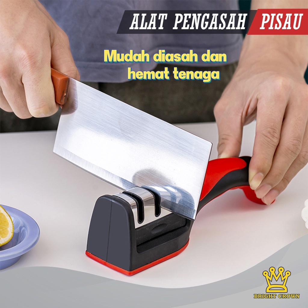 Alat Asahan Pengasah Penajam Pisau Gunting Profesional Tajam Dalam 5 detik Knife Sharpening