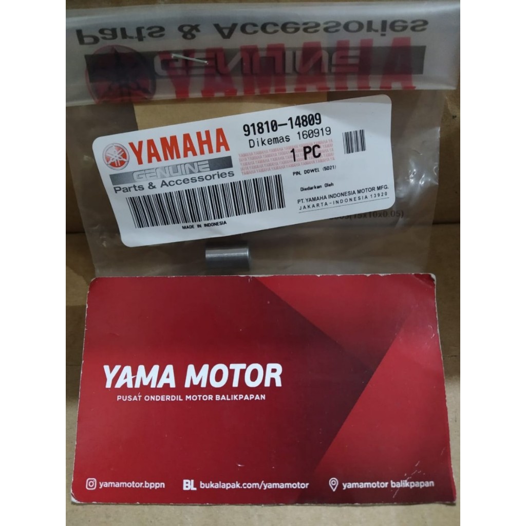 PIN DOWEL YAMAHA 91810-14809 ORI YGP